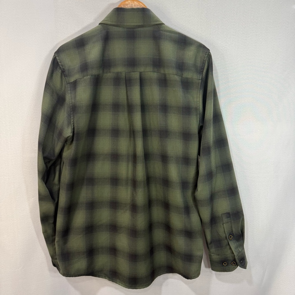 Dixxon Flannel x Black Rifle Coffee Fireside Green Plaid Shirt Men’s M - Picture 5 of 5